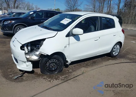2015 Mitsubishi Mirage De from USA, damaged, VIN ML32A3HJ9FH031362